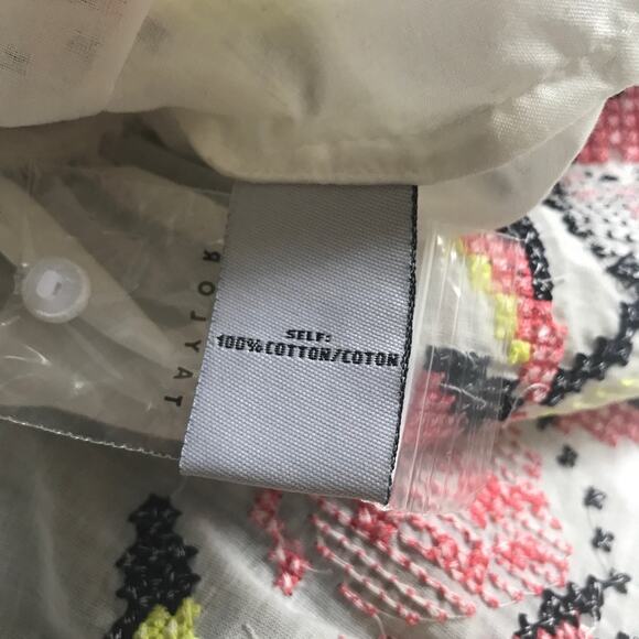 TANYA TAYLOR Clemence Cross Stitch Top Size 4 - Picture 10 of 10